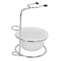 Stand Safety Stand Shaving Stand Bowl Set Professional Shaving Soap Bowl Brush Holder Safety Stand Kit for Men
