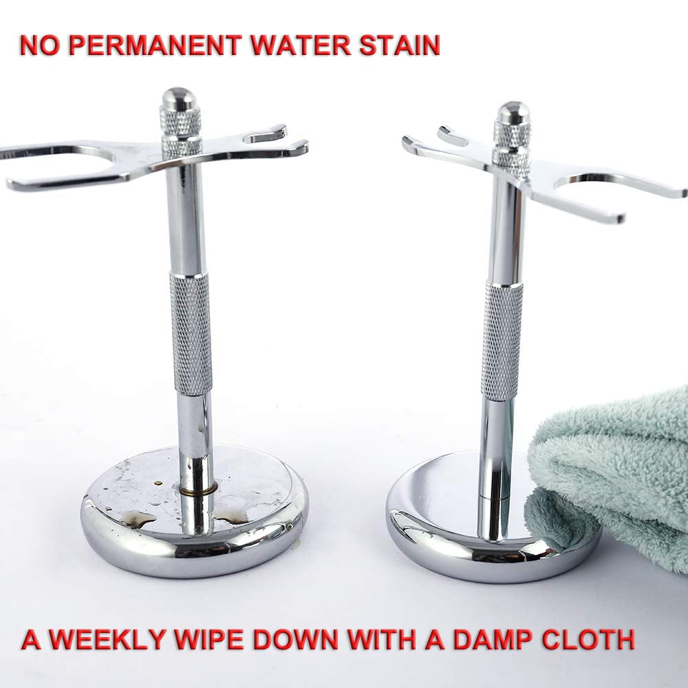 Safety Razor Stand for Men, Mens Shaving Brush Stand